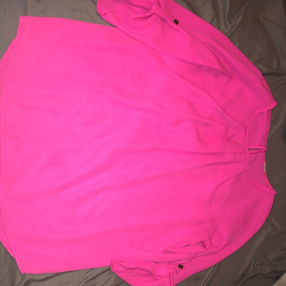 Pink blouse
